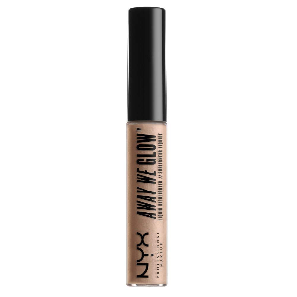 Buy now NYX Professional Makeup Away We Glow Liquid Highlighter, Liquid Prism, 0.22 Fluid Ounce 0.22 Fl Oz (Pack of 1) Moon Beam at indiglob india