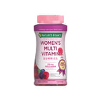Nature's Bounty Optimal Solutions, Women's Multivitamin Gummies for Immune Support, Cellular Energy Support, Bone Health, Raspberry Flavor, 140 Ct, 70 Total Servings
