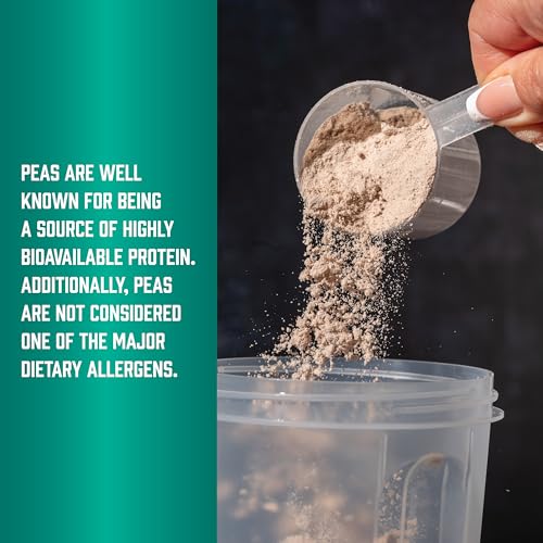 Buy now NOW Foods Sports Nutrition, Pea Protein 25 g With BCAAs, Easily Digested, Vanilla Toffee Powder, 2-Pound at indiglob india