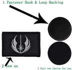 Buy now 4 Pieces Embroidered Morale Hook and Loop Fastener Tactical Patches at indiglob india