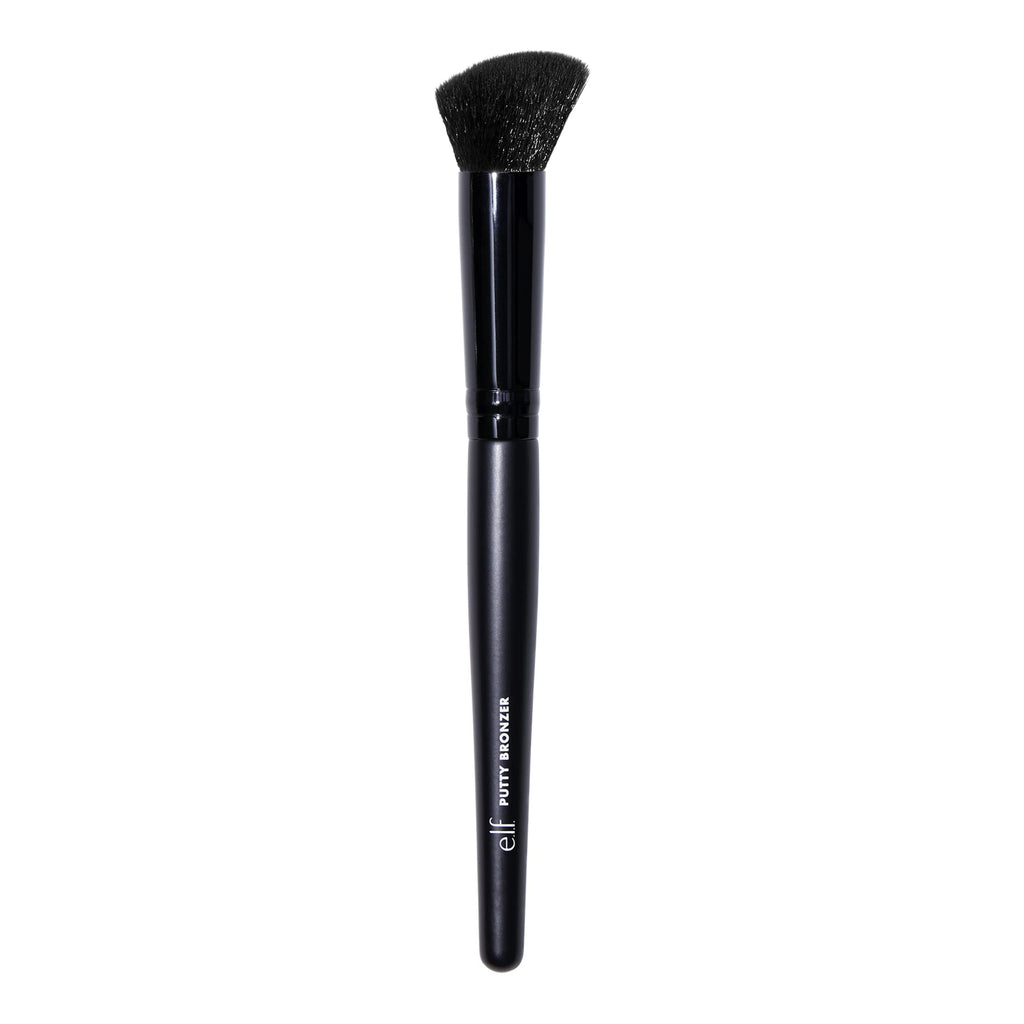Buy now e.l.f. Putty Bronzer Brush, Angled Makeup Brush For Contour & Highlight, Made For The e.l.f. Putty Bronzer, Flawless Sanitary Application at indiglob india