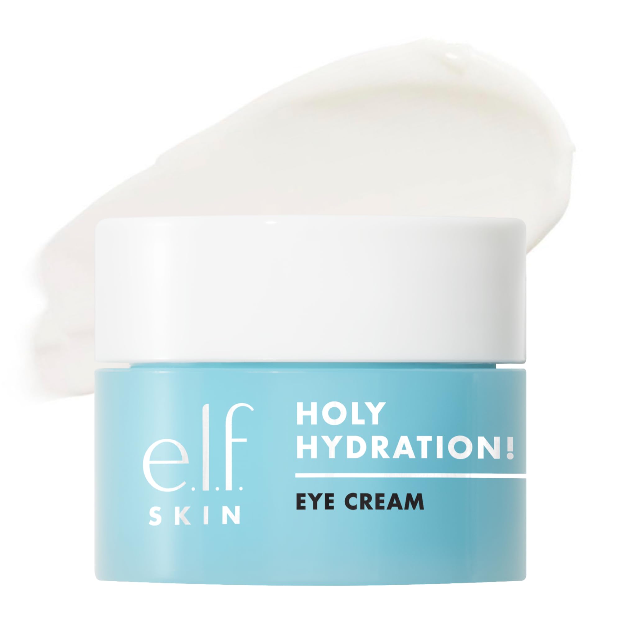 e.l.f. SKIN Holy Hydration! Eye Cream, Rich Hydrating Eye Cream For Minimizing Dark Circles, Infused With Hyaluronic Acid, Vegan & Cruelty-free