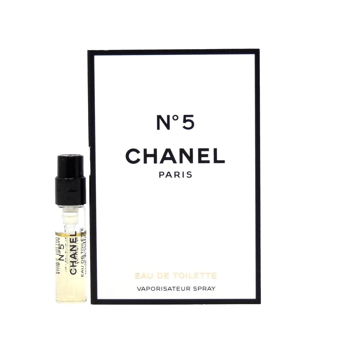 Chanel No. 5 by Chanel for Women 0.05 oz Eau de Parfum Sampler Vial Spray