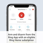 Buy now Ring Video Doorbell Wired (newest model), Use Two-Way Talk, advanced motion detection, HD camera and real-time alerts to monitor your front door (wiring required) at indiglob india