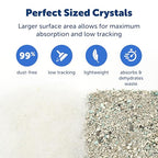 Buy now PetSafe ScoopFree Premium Natural Cat Litter - Eco-Friendly Long-Lasting Litter - High Absorbency & Low-Tracking Design - Non-Clumping Pebbles - 4.2 lb Bag - 2 Pack at indiglob india