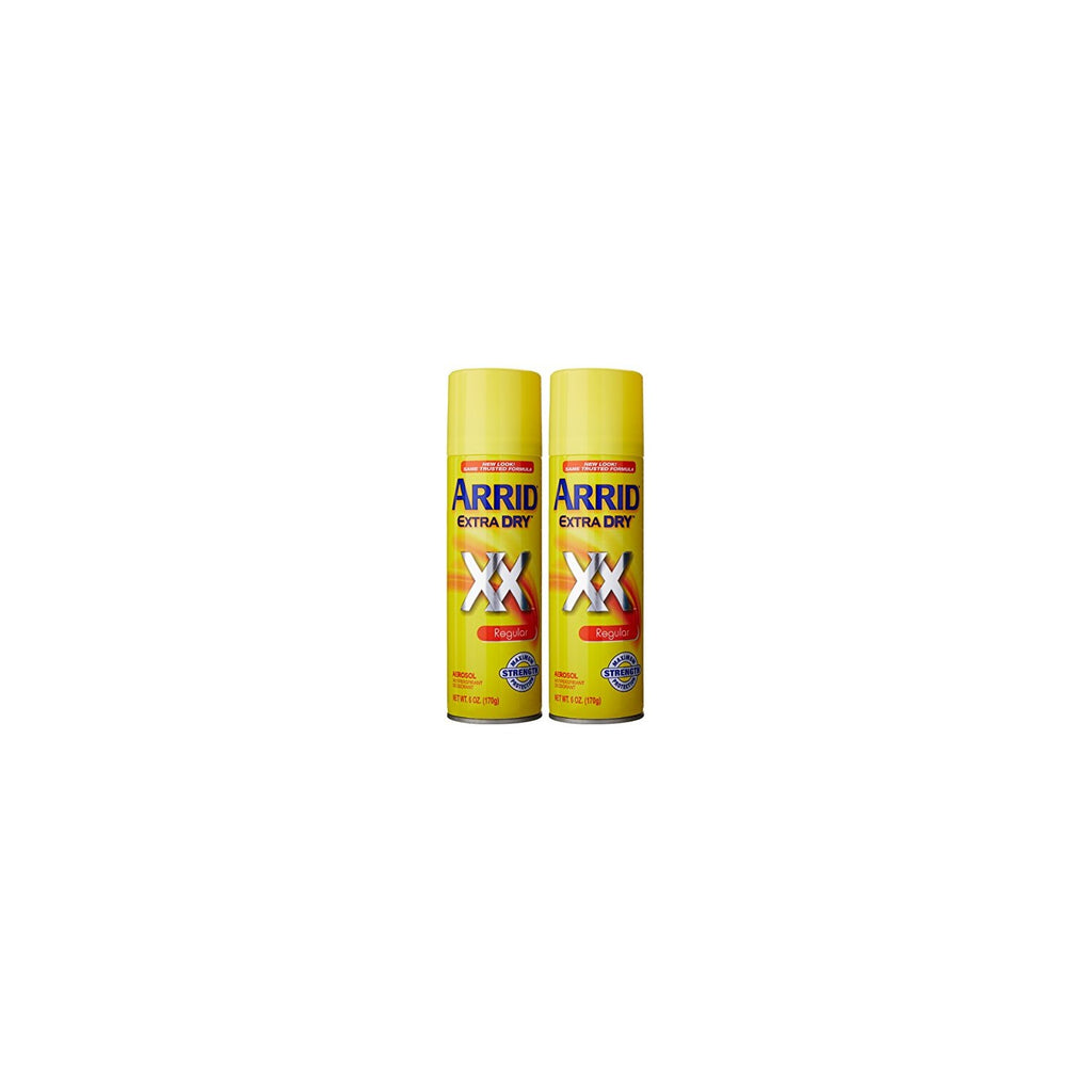 Buy now Arrid XX Extra Dry Antiperspirant Deodorant, Regular, Twin Pack (two 6oz. cans) Packaging May Vary at indiglob india