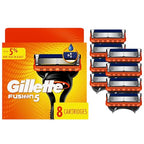 Buy now Gillette Fusion5 Razor Refills for Men, 8 Razor Blade Refills at indiglob india