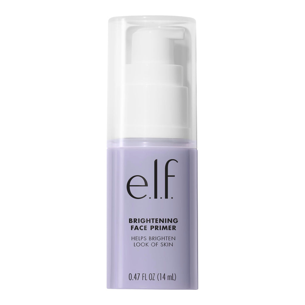 Buy now e.l.f. Brightening Lavender Face Primer, Face Makeup Primer For Neutralizing Uneven Skin Tones & Brightening Complexion, Vegan & Cruelty-free at indiglob india