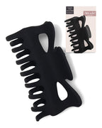 Buy now Kitsch Medium Claw Clips for Women - Strong Hold & Stylish Glossy Puffy Design Hair Accessories | Half-Up or Full Updos | Ideal Gifts for Women - 2pc Set, Black & Tort at indiglob india