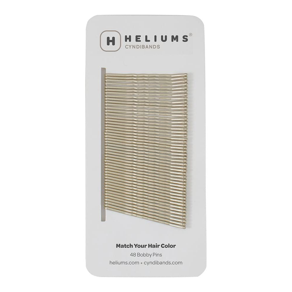 Buy now Heliums Bobby Pins - Auburn Red - 2 Inch Wavy Hair Pins, Color Matched for Redheads, 48 Count Light Ash Blonde at indiglob india