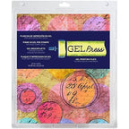 Buy now Gel Press Monoprinting Print Plate - 12” X 14” Gel Plate - Printmaking Supplies - Reusable Gel Printing Plate for Press Art for Card Making, Scrapbooking, Journaling, Arts and Crafts, Home Decor at indiglob india