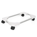 Buy now Liitrton Mobile CPU Stand Adjustable Computer Tower Stand with 4 Caster Wheels Fits Most PC (White) White at indiglob india