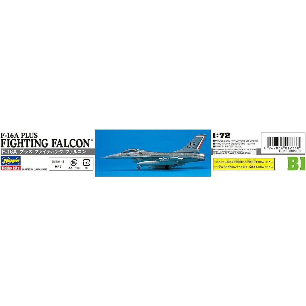 Buy now Hasegawa 1/72 F-16A Plus Fighting Falcon at indiglob india