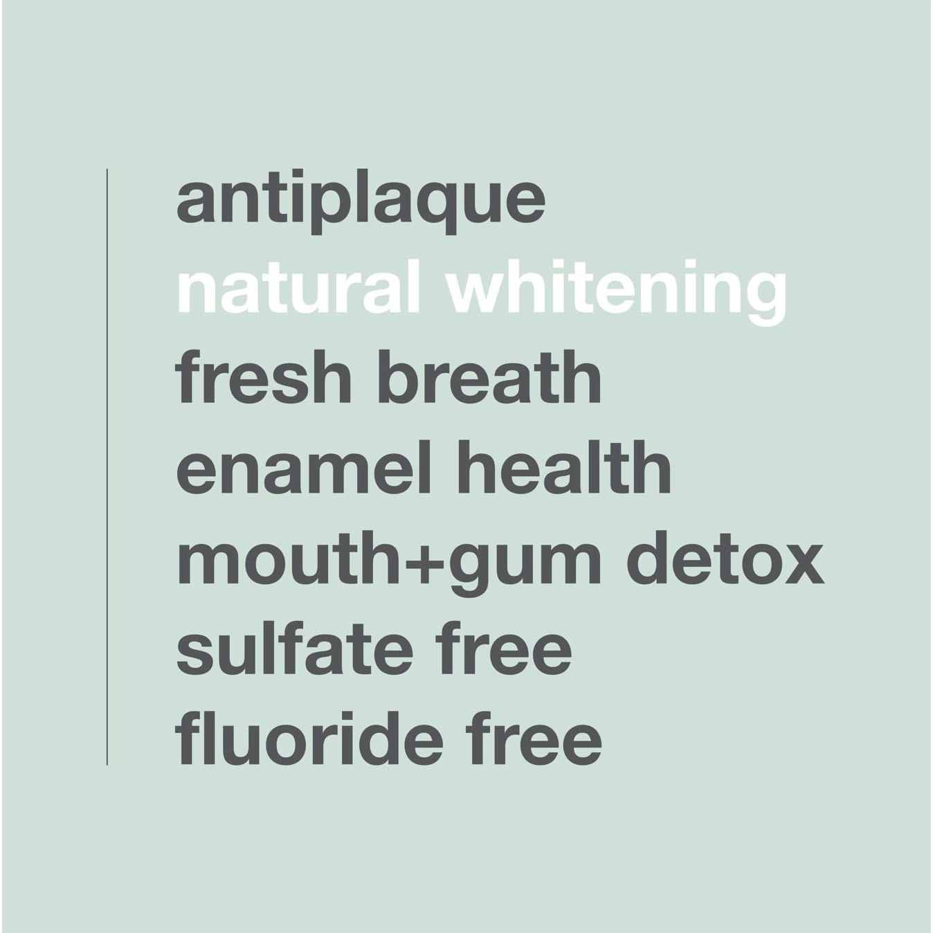 Buy now Davids Fluoride Free Toothpaste, Teeth Whitening, Antiplaque, SLS (Sulfate) Free, Promotes Enamel Health, Mouth & Gum Detox, EWG Verified, Peppermint, 5.25oz at indiglob india