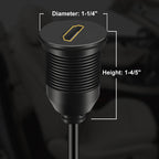 Buy now BATIGE HDMI Male to Female Car Mount Flush Extension Cable Truck Boat Motorcycle Dashboard Flush Mount with Mounting Panel - 3ft at indiglob india