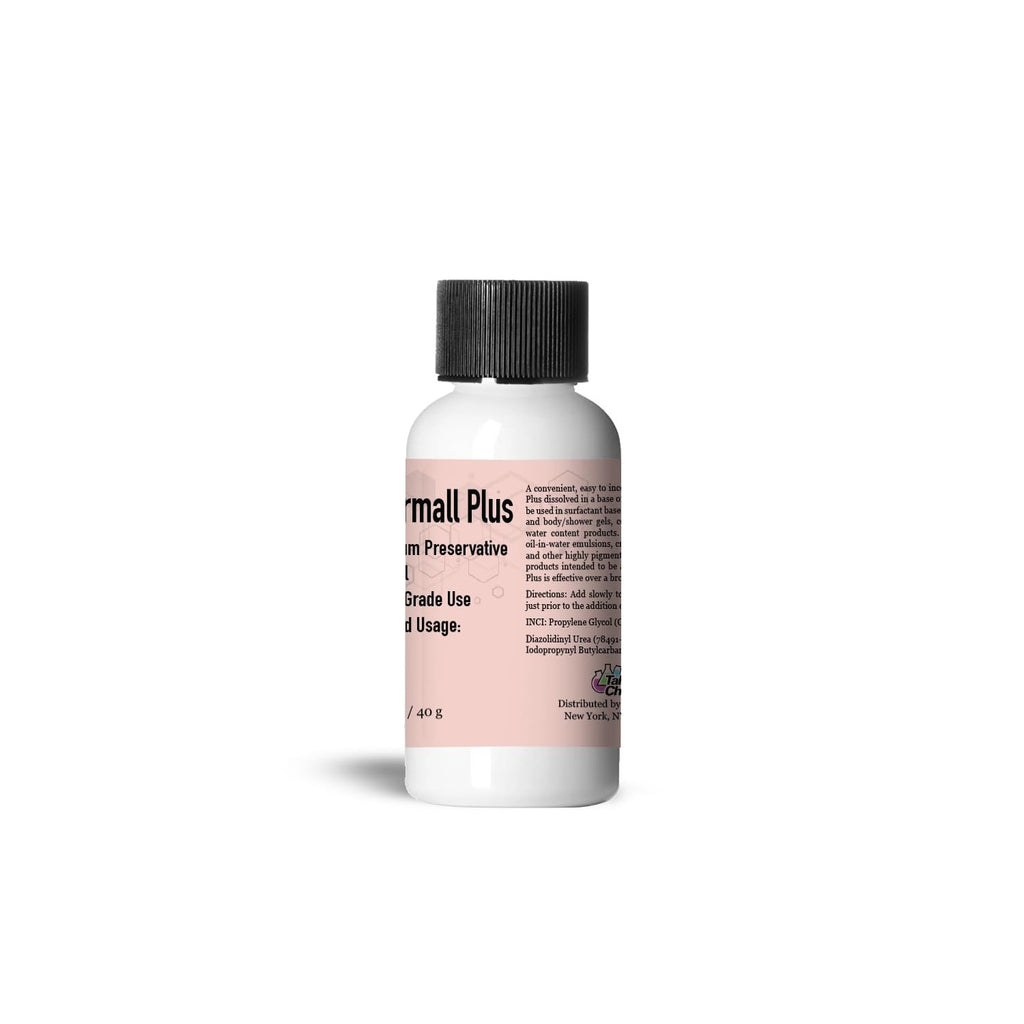Germall Plus- Natural Preservative - Clear Liquid - Excellent Preservative Compatible with Most Cosmetic Ingredients Good for Water-Based Formulas (1.41 Ounce / 40 grams)