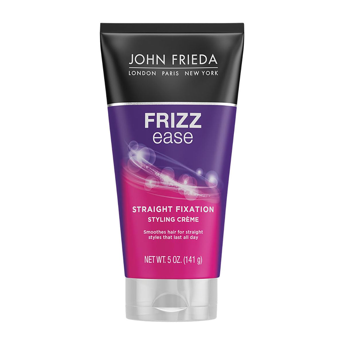 Buy now John Frieda Frizz Ease Straight Fixation Styling Crème, Straightens Frizzy Hair with Milk Protein & Almond Oil, Sleek & Frizz-Free, with ThermaGuard Heat Protection Against Damage, 5 Oz 5 Ounce (Pack of 6) at indiglob india