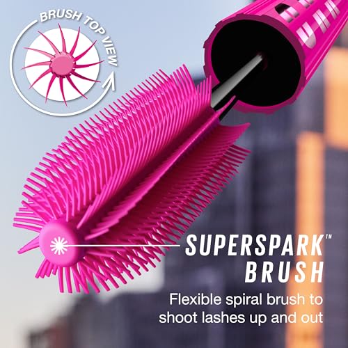 Buy now Maybelline Lash Sensational Firework Waterproof Mascara, Lengthening & Volumizing Mascara for up to 24HR wear, Very Black, 1 Count at indiglob india