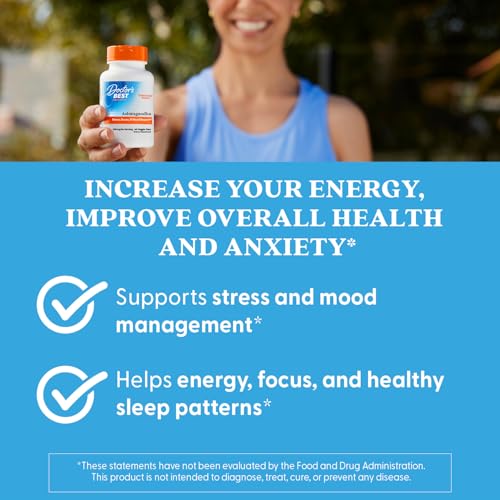 Buy now Doctor's Best Ashwagandha with Sensoril, Ayurvedic Herb, Standardized Withania somnifera Extract, Clinically Proven to Support Mental Focus, Cardiovascular Health & Healthy Energy, 125mg, 60 Count at indiglob india