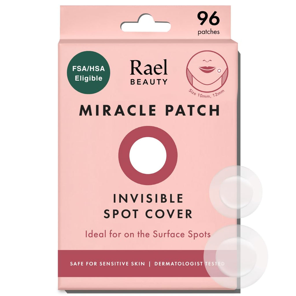 Buy now Rael Pimple Patches - Miracle Overnight Spot Cover, Thicker & Extra Adhesion, Hydrocolloid Acne Pimple Patch for Face, Zits & Blemishes, Korean Skin Care, 3 Sizes (52 Count) at indiglob india