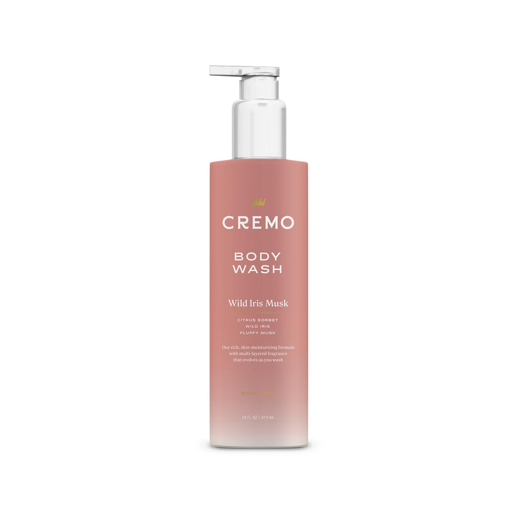 Cremo Pear Blossom Skin Moisturizing Body Wash for Women, Notes of Delicate Petals of Pear Blossoms, 16 Fl Oz