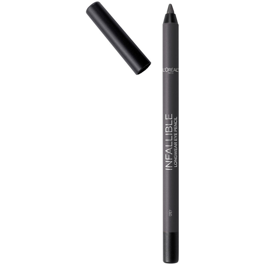 Buy now L'Oreal Paris Makeup Infallible Pro-Last Pencil Eyeliner, Waterproof and Smudge-Resistant, Glides on Easily to Create any Look, Black, 0.042 oz., 1 Count Grey 1 Count (0.042 Ounce each) at indiglob india