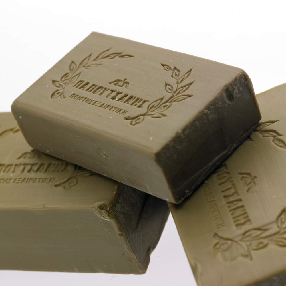 Buy now Papoutsanis Natural Greek Olive Oil Soap 125gr at indiglob india