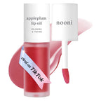 Buy now NOONI Korean Lip Oil - Appleberry | Long-Lasting, Moisturizing, Plumping, Revitalizing for Dry Lips, Waterproof, No Peel Off, Hydrating, Nourishing Crystal Clear, Stocking Stuffers, 0.12 FL Oz at indiglob india