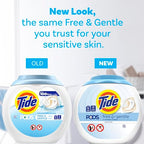Buy now Tide PODS Free & Gentle Laundry Detergent Soap Pacs, 20 Count, Tide PODS Laundry Detergent at indiglob india