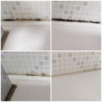 Mold Stain Remover Gel Heavy Duty Household Cleaning Gel for Washing Machine Seals, Fridge Gaskets, Bathroom & Kitchen Tile Grout, Sinks, Shower & Caulk 8 Fl Oz