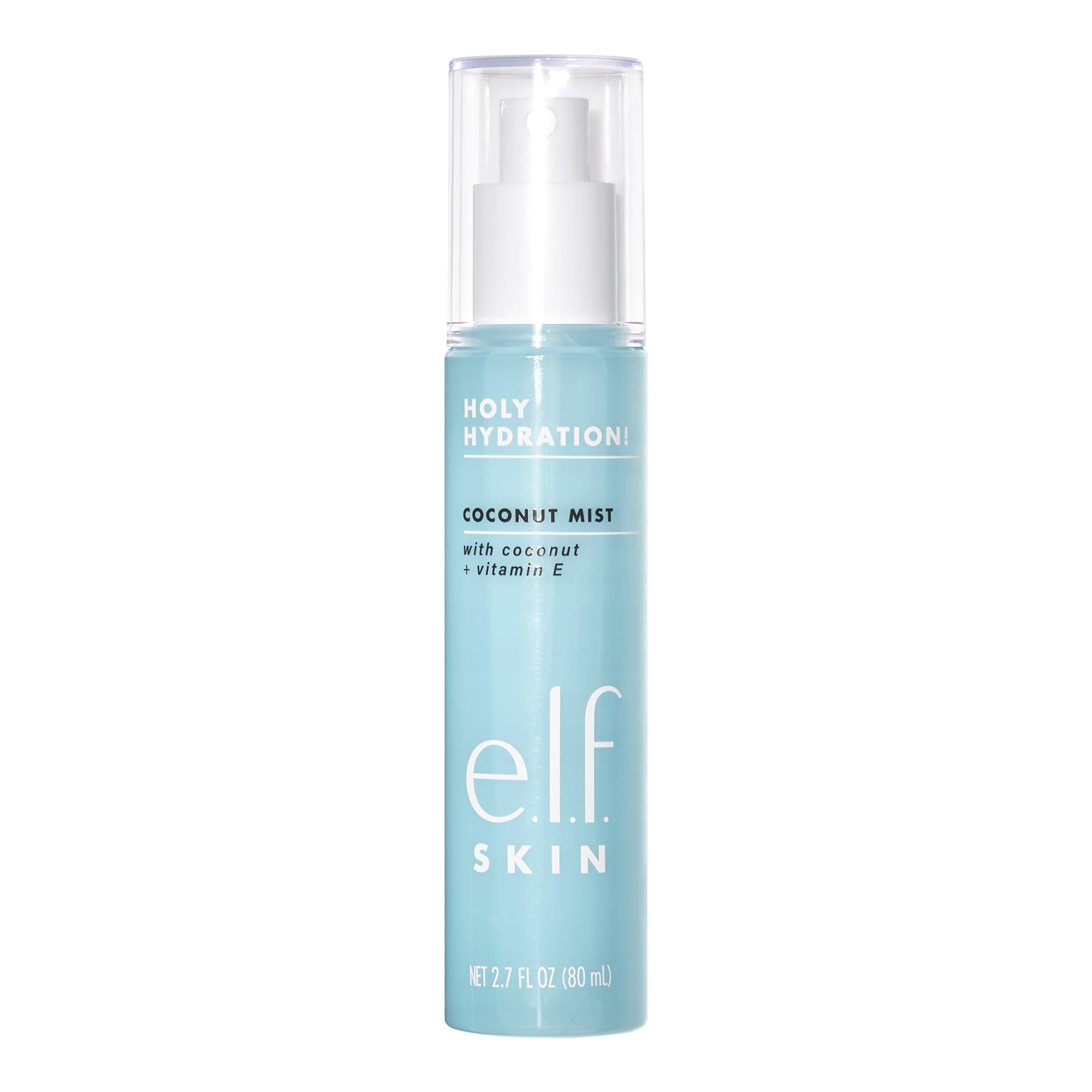 Buy now e.l.f. SKIN Holy Hydration! Hydrating Coconut Mist, Refreshes, Soothes & Invigorates Skin, Tropical Scent, 2.7 Fl Oz (Pack of 1) at indiglob india