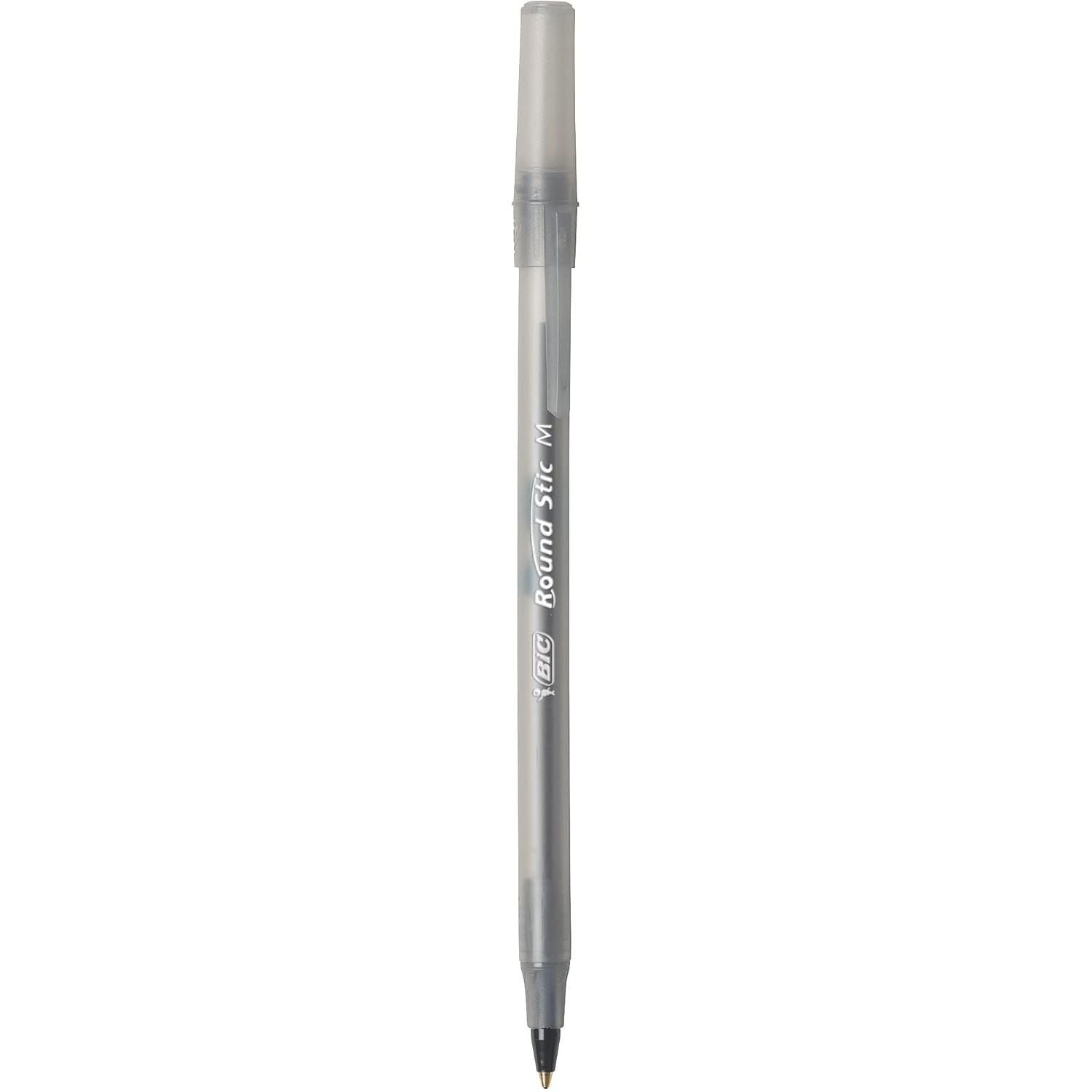 Buy now BIC Round Stic Xtra Life Ballpoint Pen, Ultra Long Lasting and Consistent Ink Flow, 60-Count in Black Ink at indiglob india