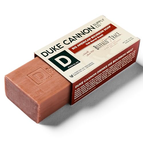 Buy now Duke Cannon Supply Co. Big Brick of Soap Bar for Men Big American Bourbon (Charred Oak Barrel Scent) - Extra Large, All Skin Types, 10 oz. (3 Pack) at indiglob india