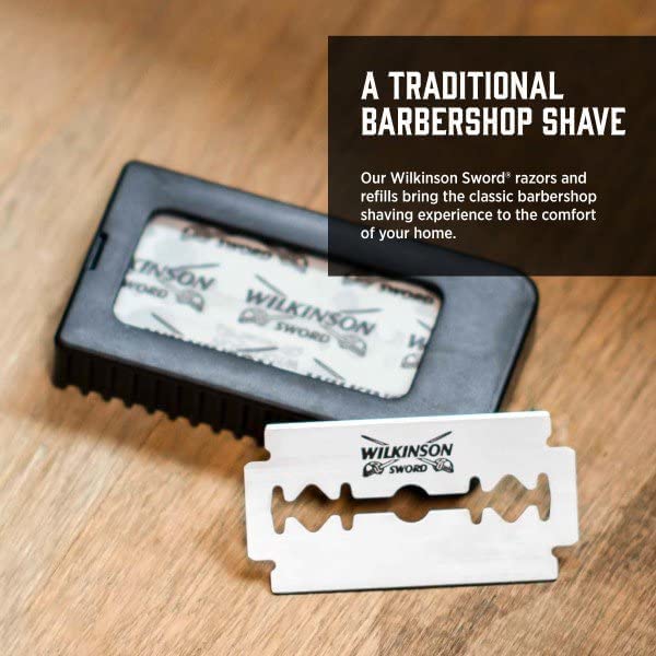 Buy now Wilkinson Sword Classic Double Edge Razor Blades- (Pack of Two) at indiglob india