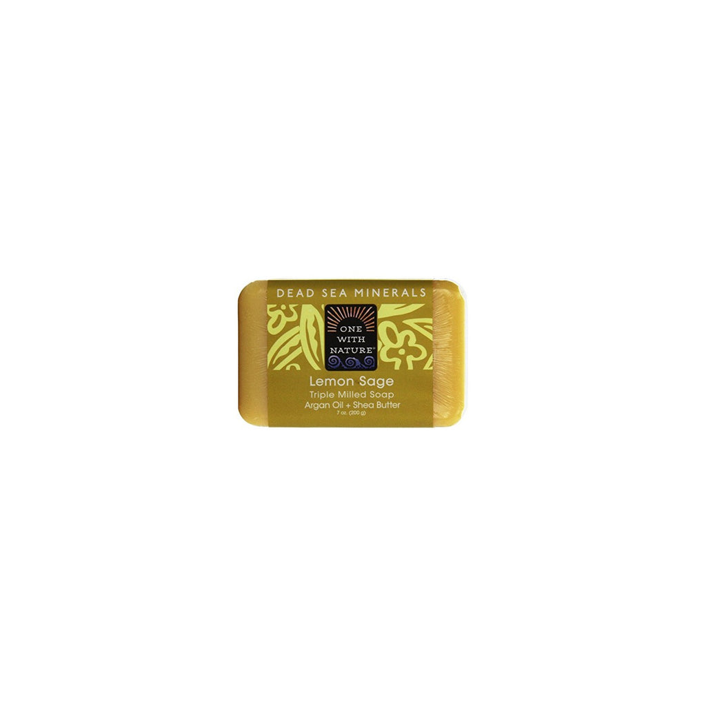 Buy now One With Nature, Dead Sea Mineral Bar Soap, Lemon Verbena, 7 oz at indiglob india