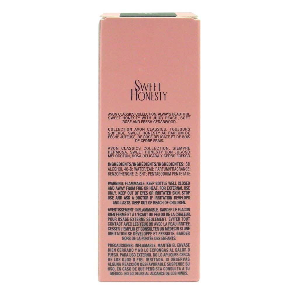 Buy now Avon Sweet Honesty Cologne – 1.7 fl. oz. – Soft Floral Women’s Perfume Designer Scent – Clean Fragrance with Lily of the Valley, Soft Rose & Fresh Cedarwood – Sweet Honesty Avon Perfume for Women Gift at indiglob india