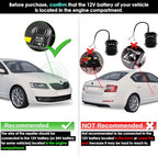 Buy now Under Hood Rodent Repellent for Car Engines, Dual Action Ultrasonic & LED Strobe Lights for High-Efficiency Rat and Mouse Deterrent, Pest Control for 12V 24V Vehicles, Cars, Trucks, RVs at indiglob india