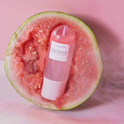 Buy now Glow Recipe Watermelon Glow Facial Spray + Hydrating Mist - Ultra-Fine Face Mist with Hyaluronic Acid + Hibiscus AHA to Refresh Dry Skin & Enhance Dewy Makeup - Suitable for All Skin Types (75ml) at indiglob india