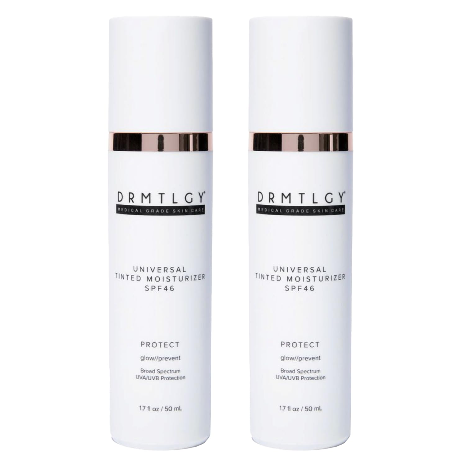DRMTLGY Universal Tinted Moisturizer SPF 46, Dewy Tinted Sunscreen