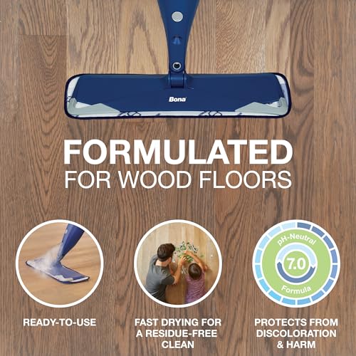 Buy now Bona Hardwood Floor Cleaner Concentrate, Cedar Wood Scent, 1 fl oz, Pack of 4 (Makes 128 fl oz) - Residue-Free Floor Cleaning Concentrate Spray Mop and Spray Bottle Refill - For Wood Floors at indiglob india
