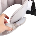 Buy now Car Head Support Toddle Car Neck Relief Baby Child Car Seat Adjustable Head and Neck Support Band - A Comfortable Sleep Solution, Gray at indiglob india