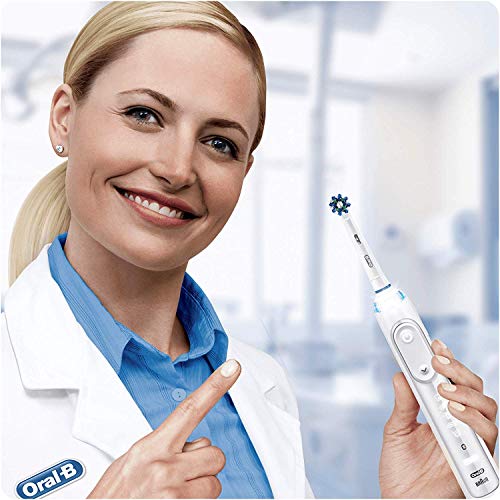 Buy now Oral B Cross Action Replacement Electric Toothbrush Heads x4 at indiglob india