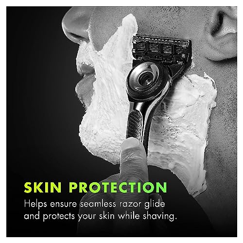 Buy now Gillette Labs Quick Rinse Lightweight Shave Foam for Men, Shaving Foam that Helps Protect the Skin, 8.1 OZ at indiglob india