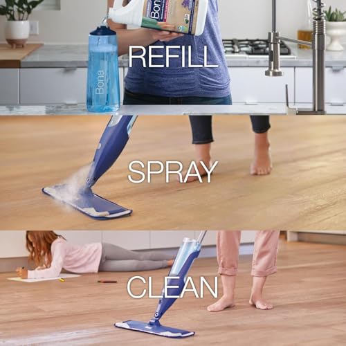 Buy now Bona Hardwood Floor Cleaner Concentrate, Cedar Wood Scent, 1 fl oz, Pack of 4 (Makes 128 fl oz) - Residue-Free Floor Cleaning Concentrate Spray Mop and Spray Bottle Refill - For Wood Floors at indiglob india