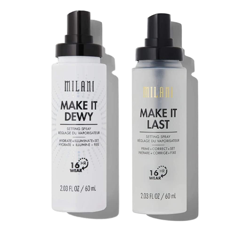 Buy now Milani Make It Dewy Setting Spray 3 in 1- Hydrate + Illuminate + Set (2.03 Fl. Oz.) Makeup Finishing Spray - Makeup Primer & Hydrating Setting Spray Make it Last Original + Dewy at indiglob india