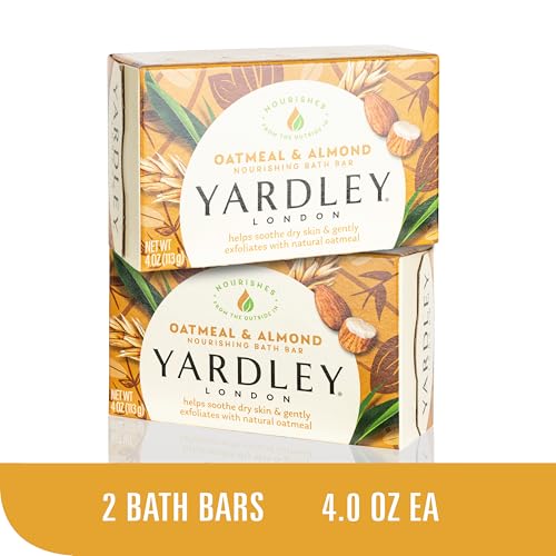 Buy now Yardley London Bath Soap Bars and Body Soap Bars Bundle - 10 Pack: English Lavender, Oatmeal & Almond, Aloe & Avocado, Cocoa Butter, Lemon Verbena 4.0 oz (Pack of 10, Two Each) at indiglob india