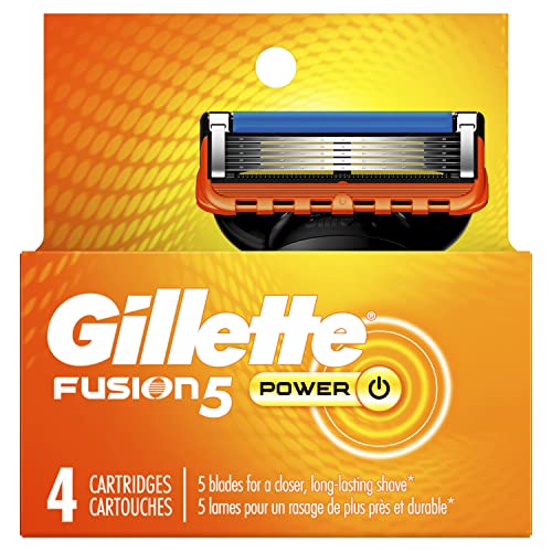 Buy now Gillette Fusion5 Men's Razor Blade Refills, 4 Count at indiglob india