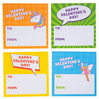 Buy now Valentines Day Cards for Kids Classroom- Fantasy Fortune Teller Kits (24ct)-Perfect Valentines Day Gifts for Kids School Exchange for Boys & Girls-Each Includes Pre-Folded Paper Origami Cootie Catcher at indiglob india