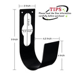SupKing Hose Holder Wall Mount,Heavy Duty Garden Hose Hanger Reel Metal Hose Hooks Fit to100ft Expandable Watering Hose Storage