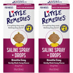 Buy now Little Remedies Little Noses Saline Spray Drops, 1 Fl Oz, Pack of 2 at indiglob india